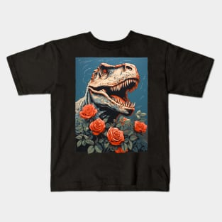 Romantic Dino Kids T-Shirt